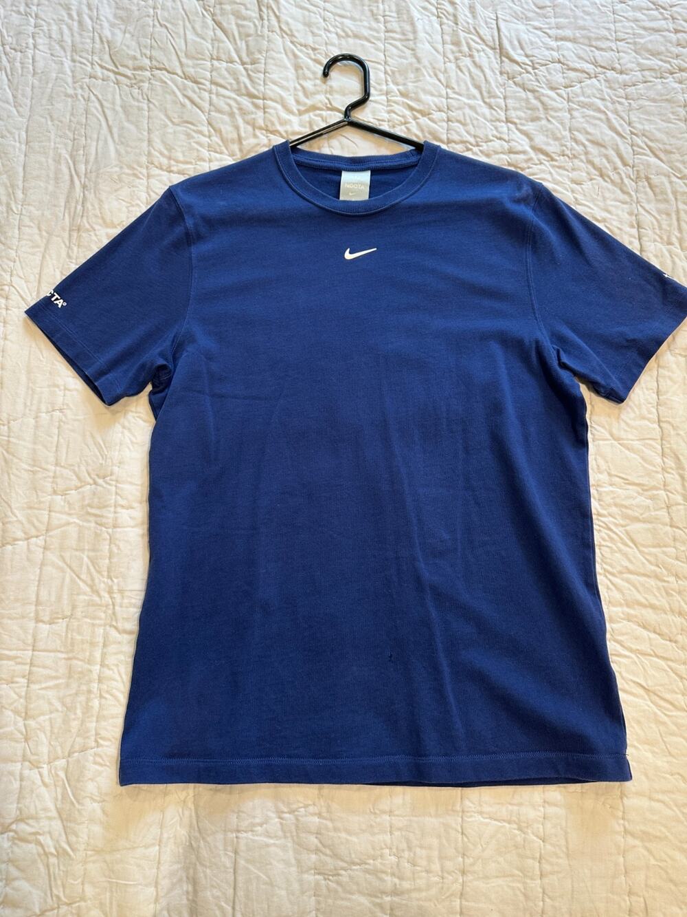 Nike NOCTA Forza Nocta T Shirt Blue Drake DJ5951-492 Size Medium M